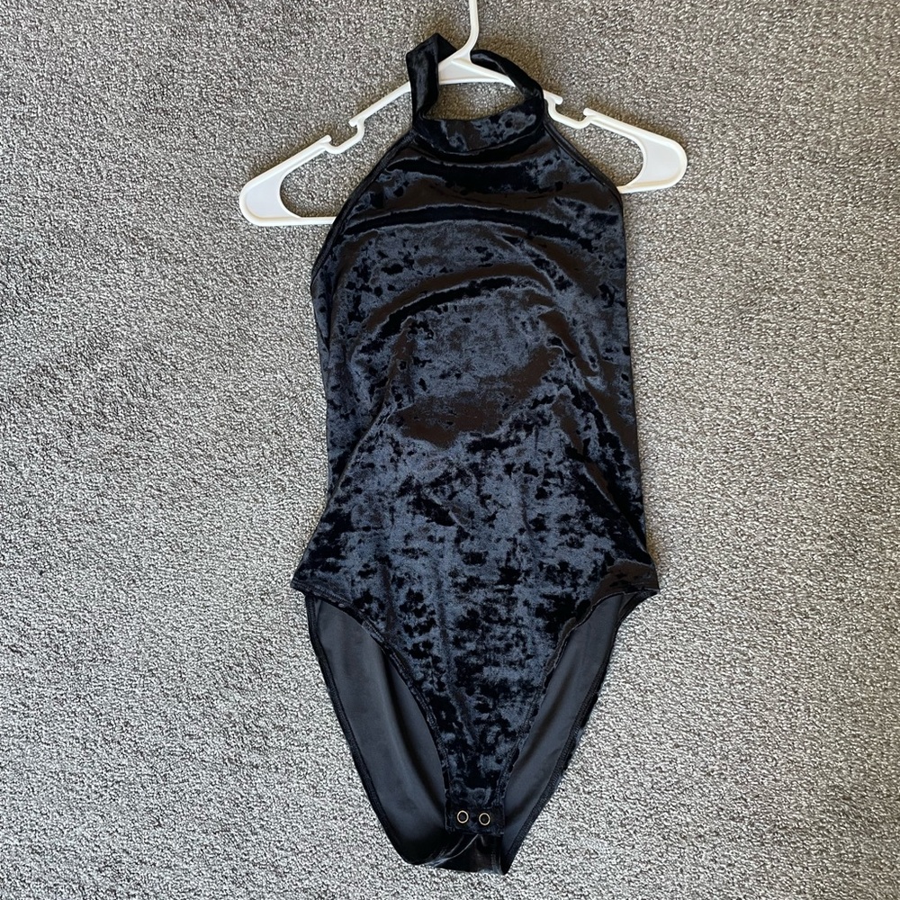 H&M Velvety Bodysuit
